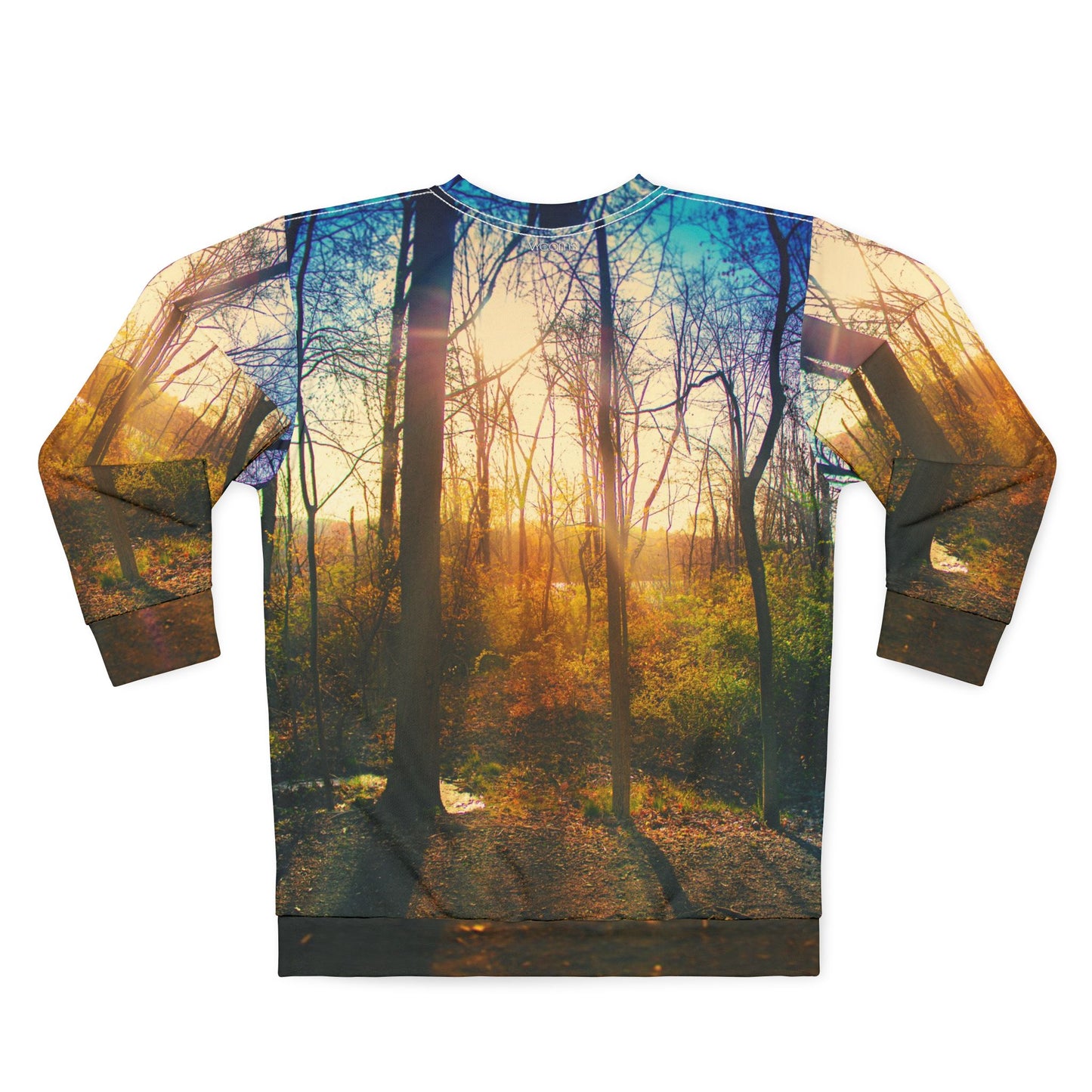 Forest Sunrise Sweatshirt — Woodland Nature Crewneck