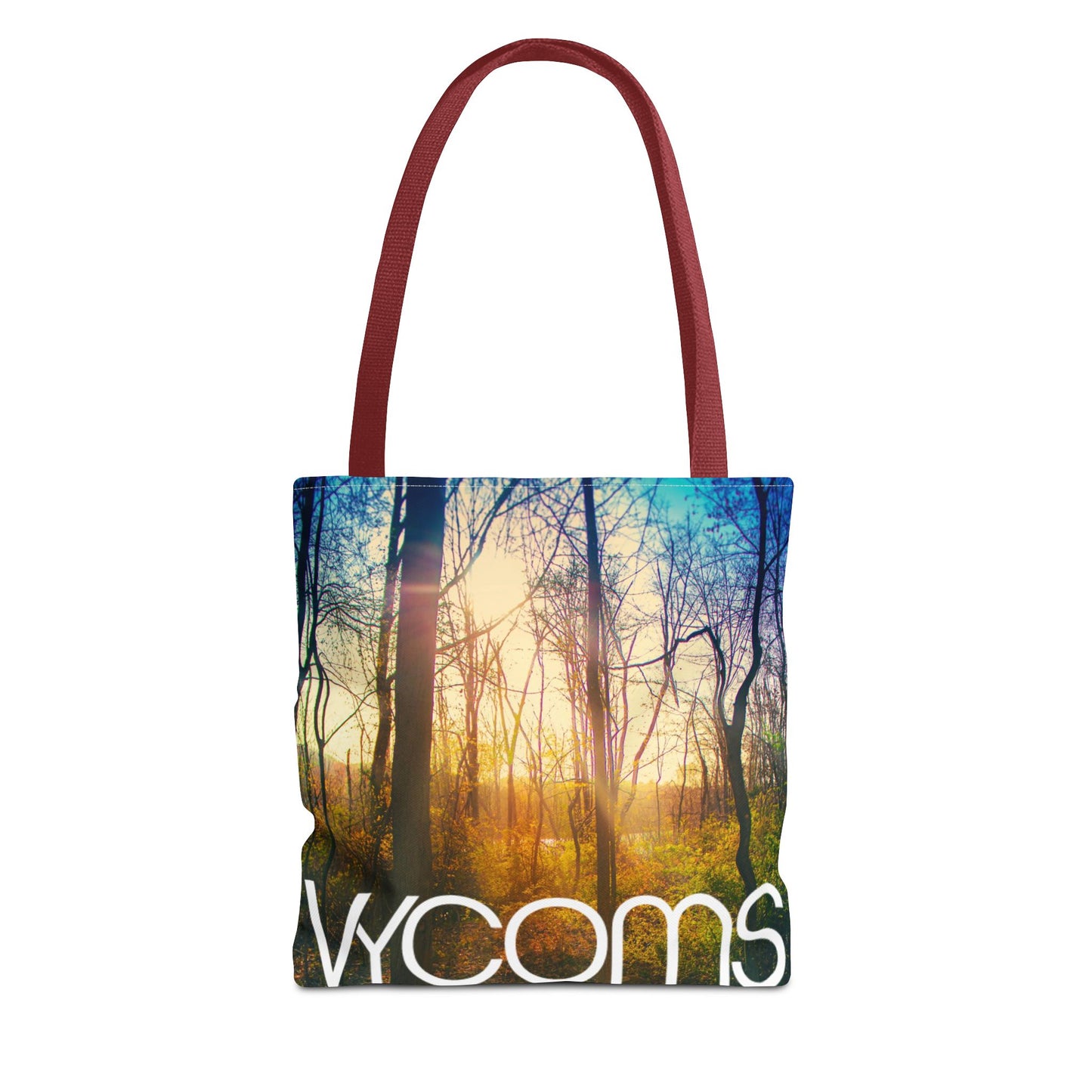 Tote Bag Printed with an Exclusive Beautiful High-Res, Full Color Natural Image.