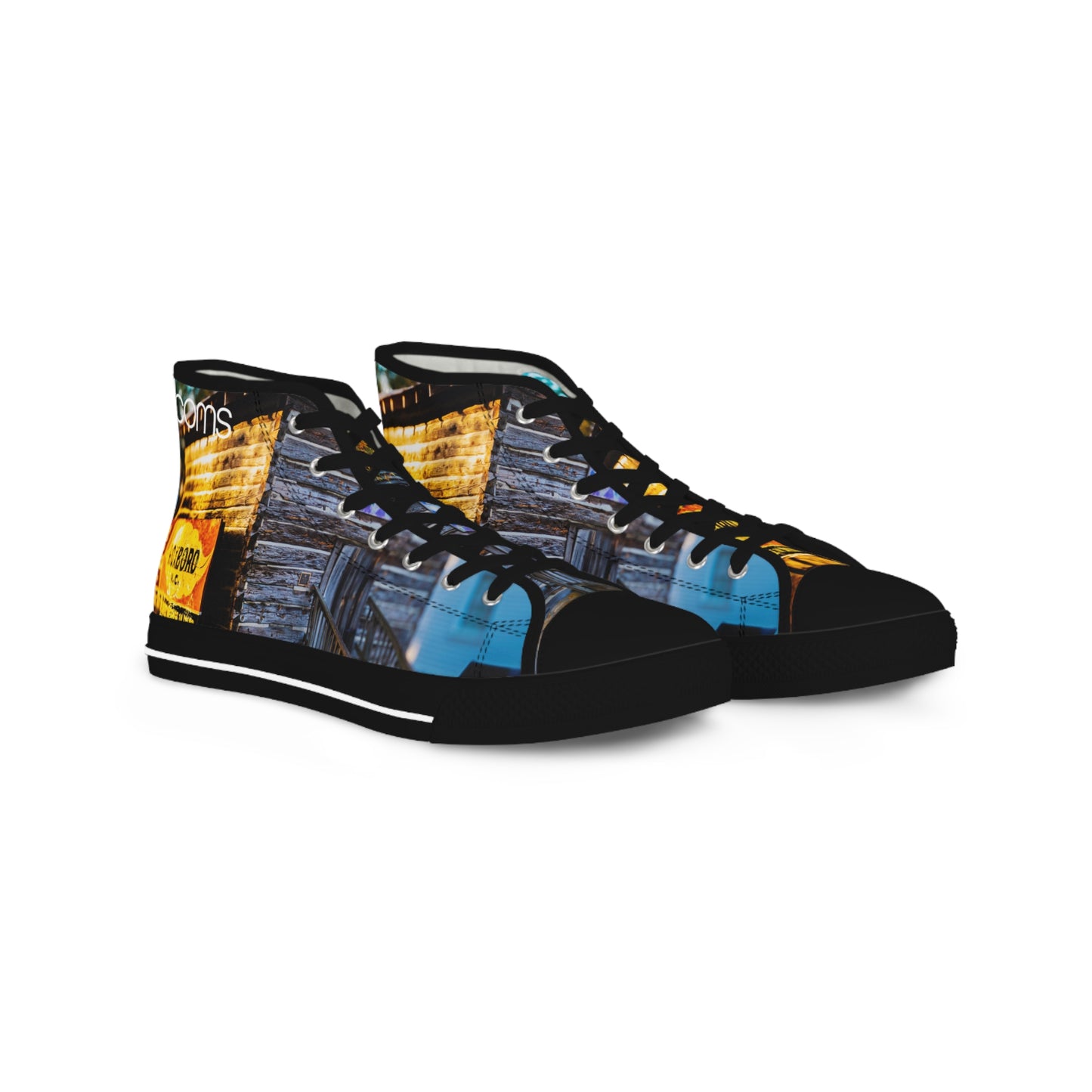 Stylish Men's High Top Sneakers