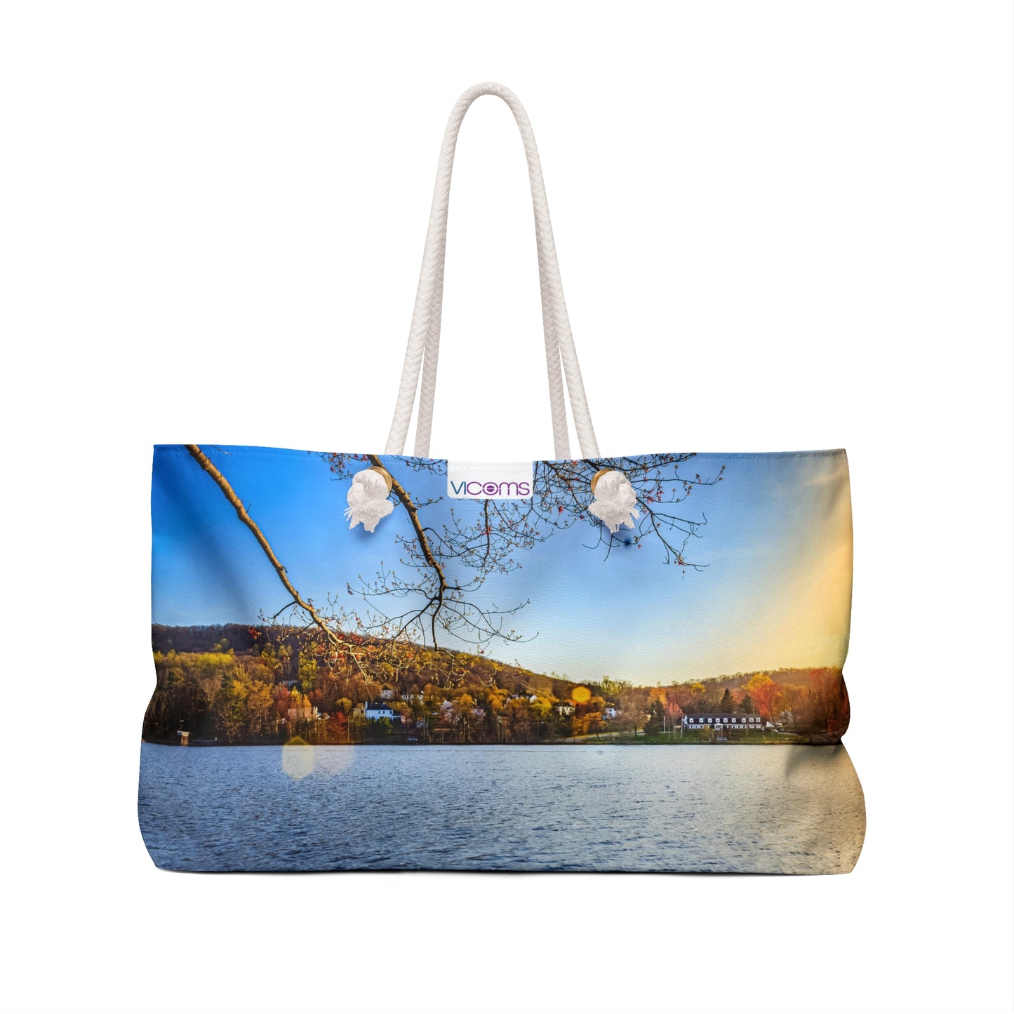 Exquisite Exclusive Full-Color Landscape Image Printed 24" x13" Weekender Bag!
