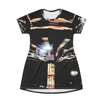 Carnival Night Dress — Retro Fairground Ride