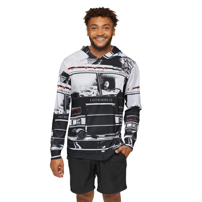Fire Truck Sports Athletic Warmup Hoodie