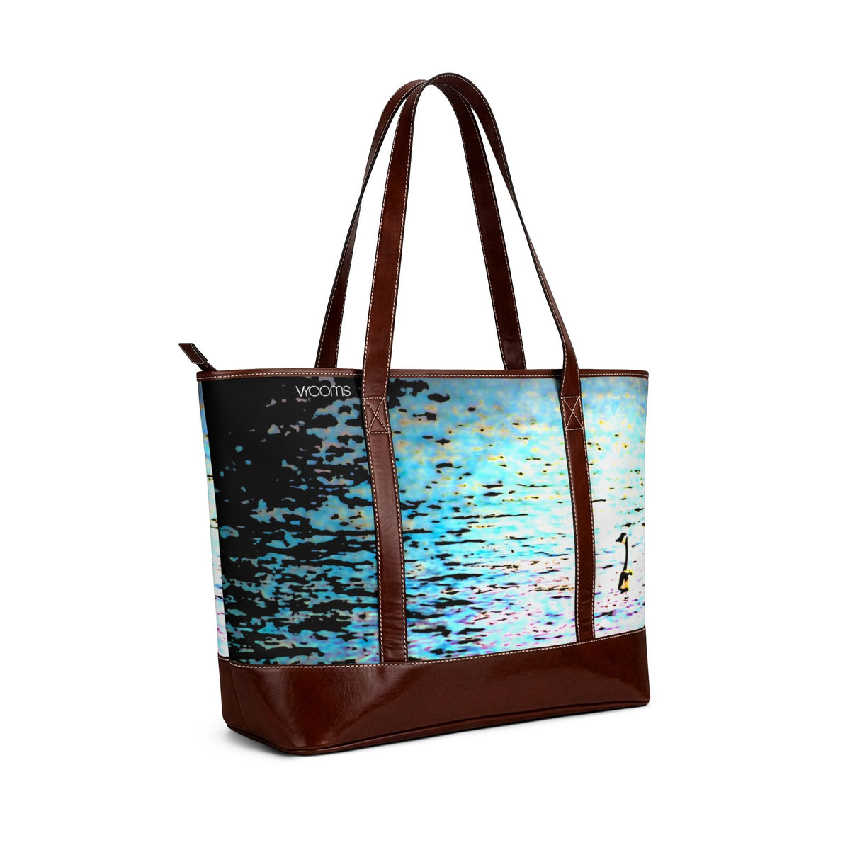 Ocean Breeze Tote Handbag — Sparkling Water & Swan Coastal bag