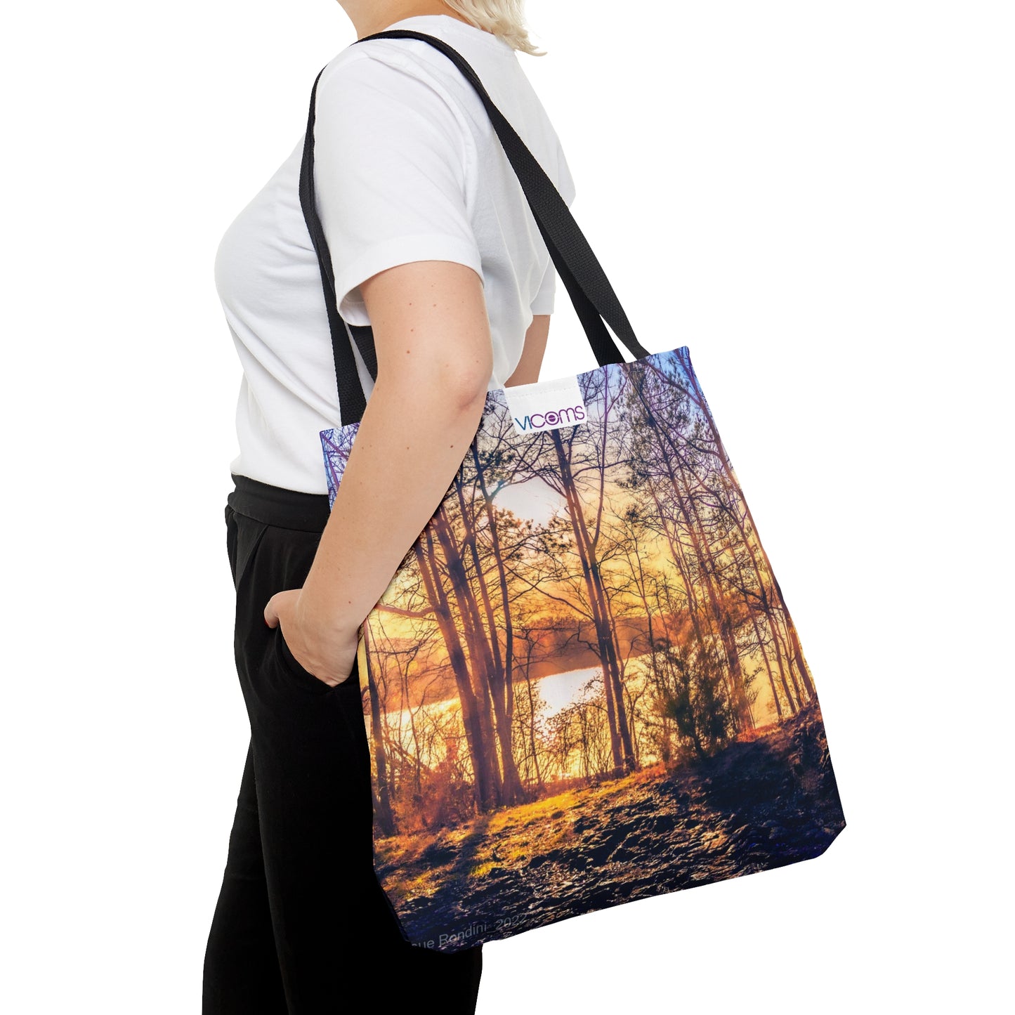 Tote Bag Printed with an Exclusive Beautiful High-Res, Full Color Natural Image.