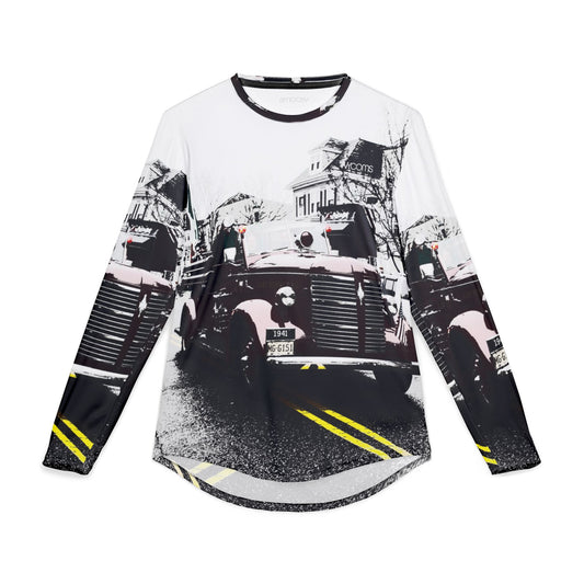 Long Sleeve Shirt - Vintage Fire Truck Memory