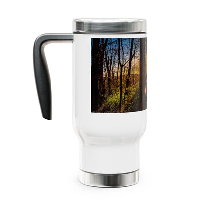 Stainless Steel Travel Tumbler with Handle