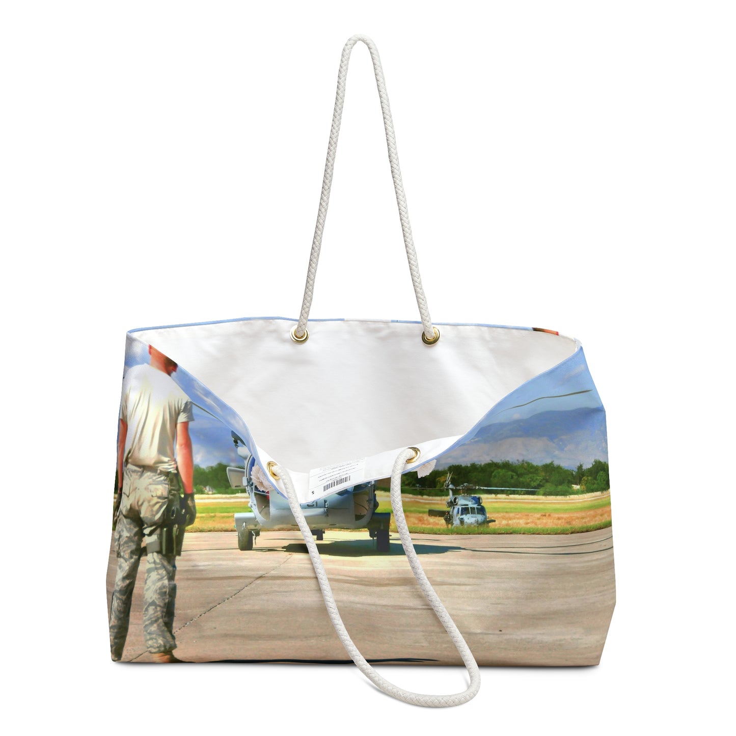 Exquisite Exclusive Full-Color Landscape Image Printed 24" x13" Weekender Bag!