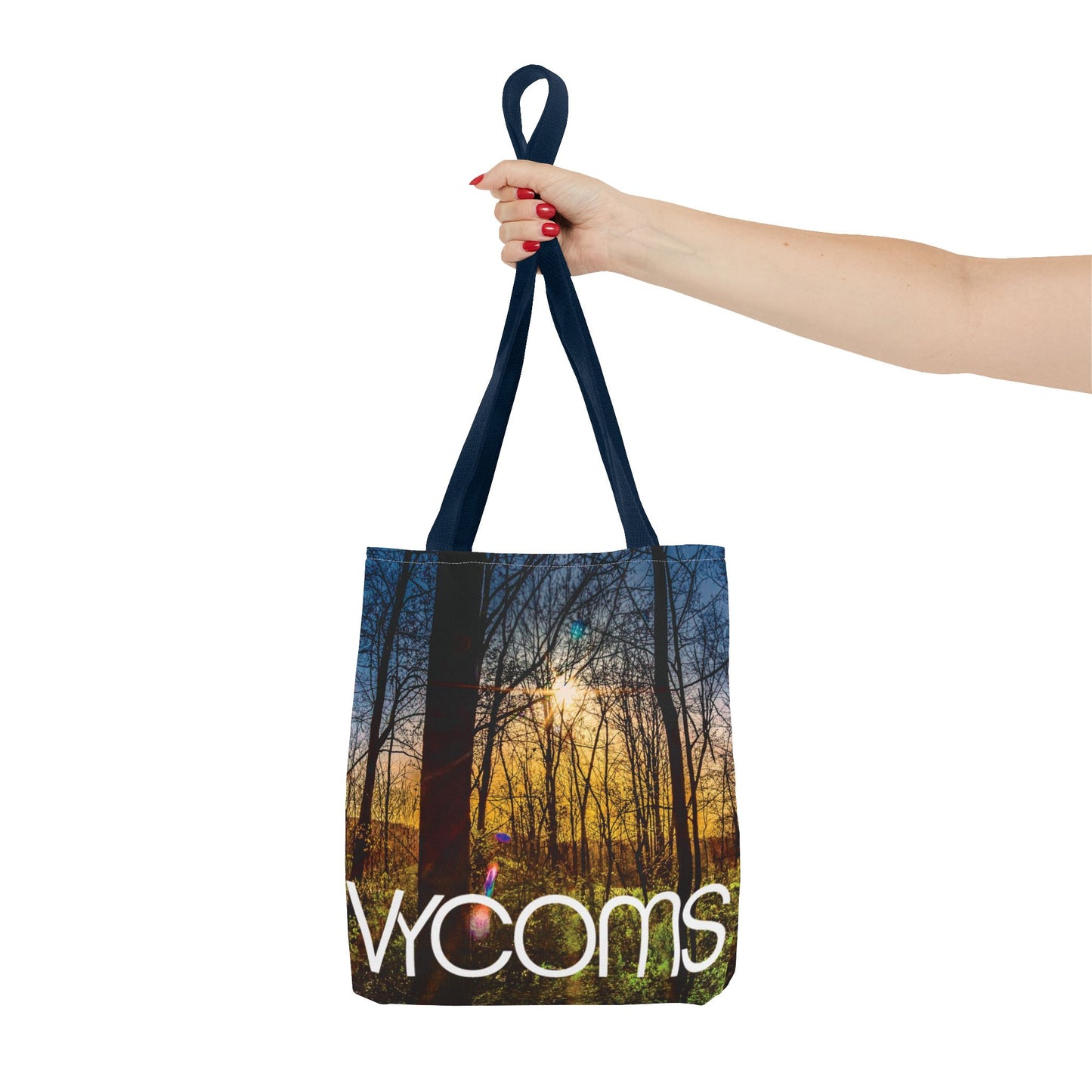 Tote Bag Printed with an Exclusive Beautiful High-Res, Full Color Natural Image.