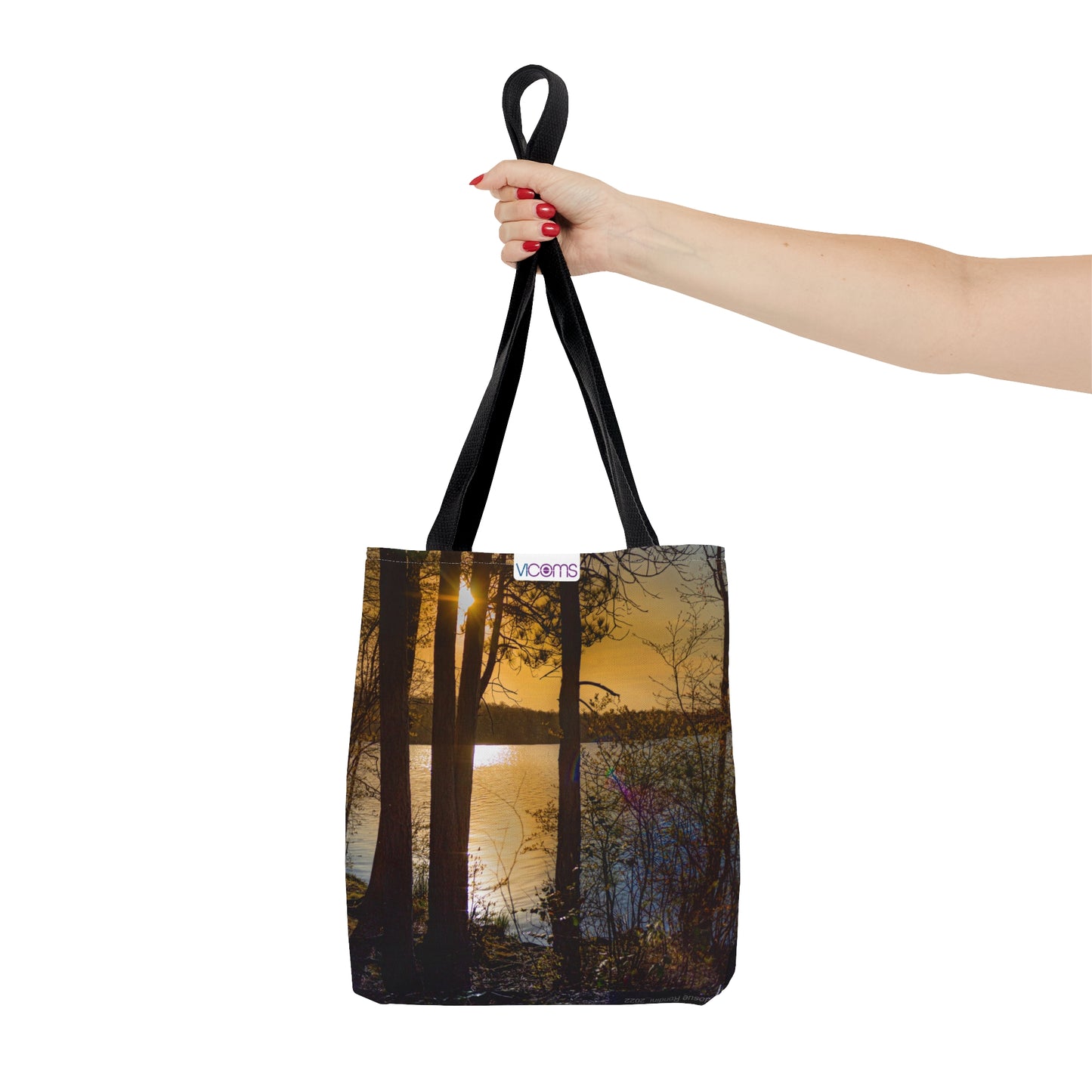 Tote Bag Printed with an Exclusive Beautiful High-Res, Full Color Natural Image.