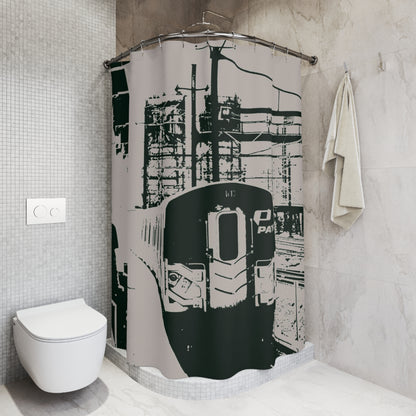 Shower Curtain Printed With Exclusive, High-Res, Full Color Beautiful Image.