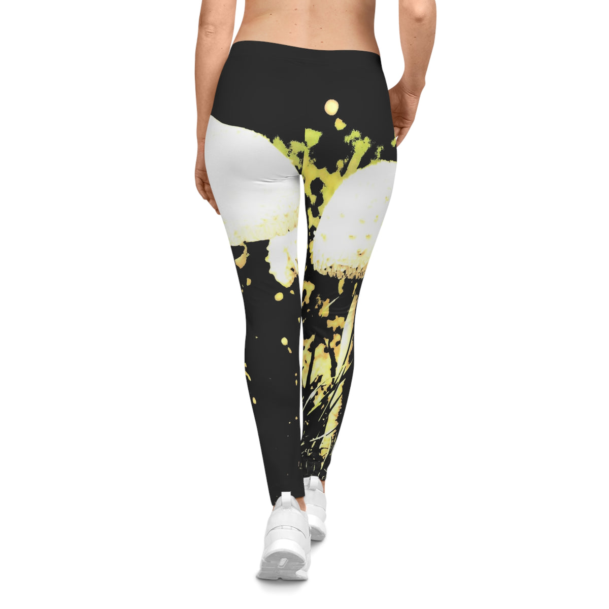 Leggings de hongos artísticos — Ropa deportiva para mujer
