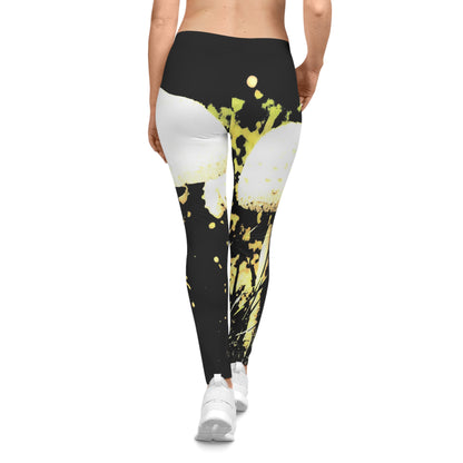 Leggings de hongos artísticos — Ropa deportiva para mujer