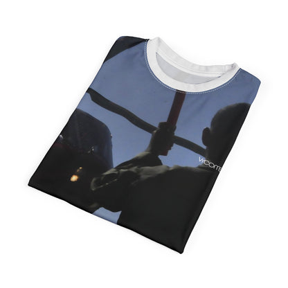 Helicopter Pilot Silhouette T-Shirt