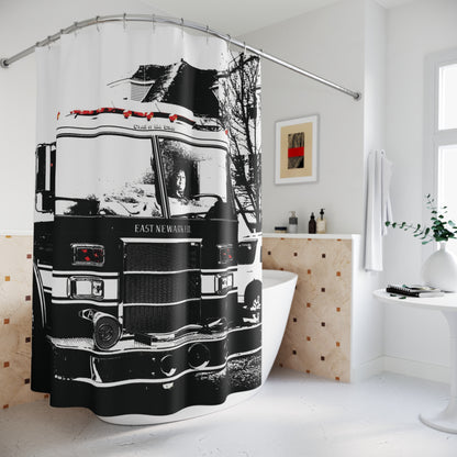 Shower Curtain Printed With Exclusive, High-Res, Full Color Beautiful Image.