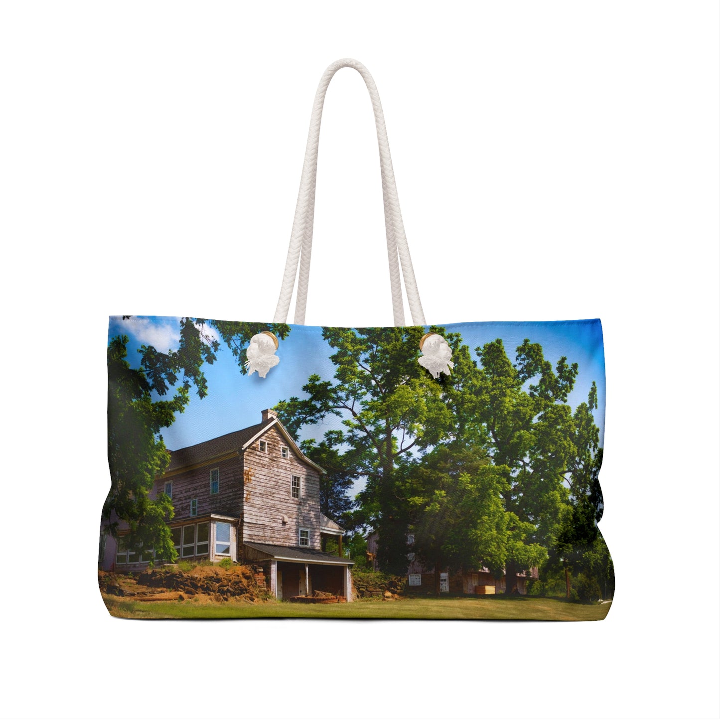 Exquisite Exclusive Full-Color Landscape Image Printed 24" x13" Weekender Bag!