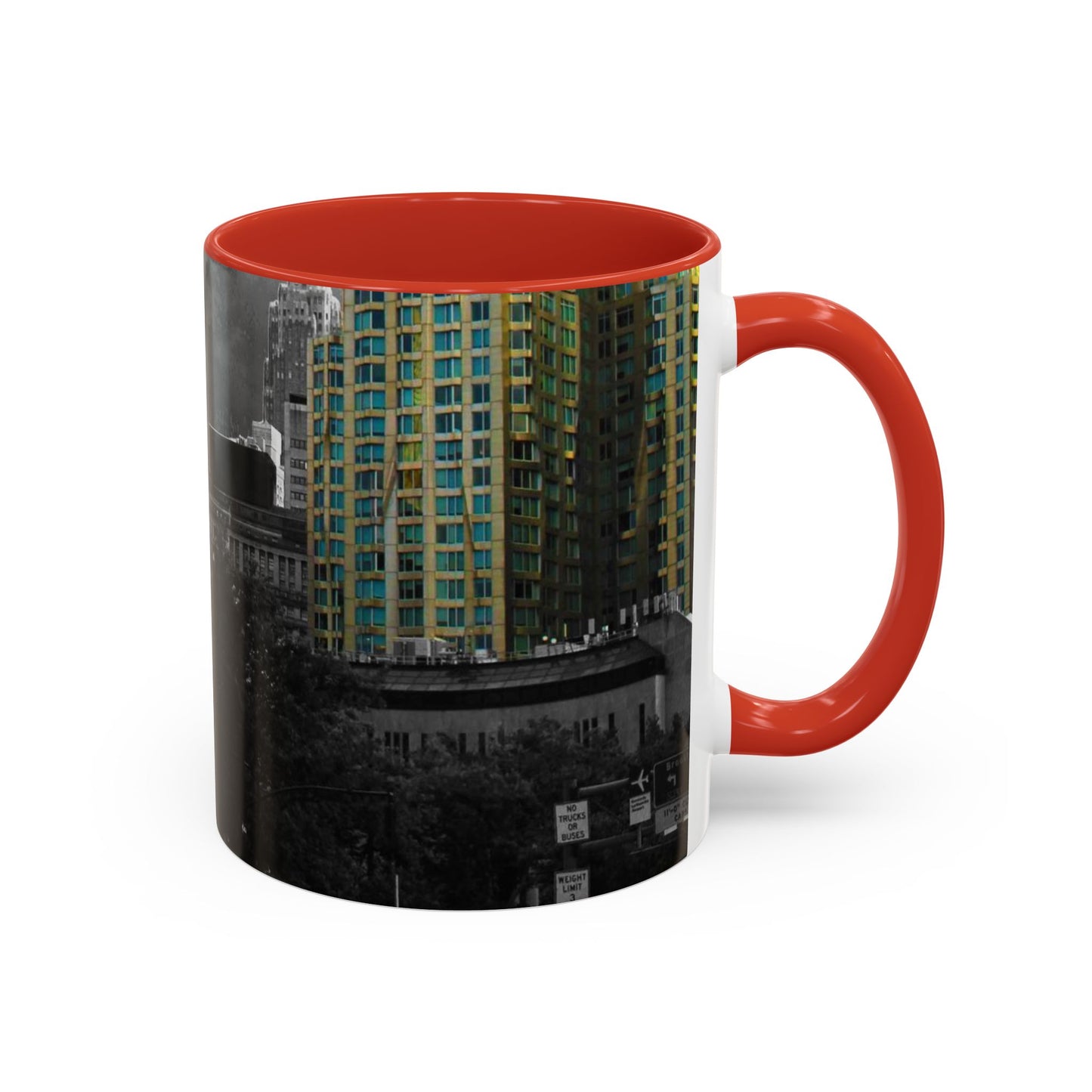 11oz Ceramic Coffe Mug Beautifully Decorated with an Elegant High-Res, Full Color Natural Landscape Image.