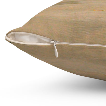 Spun Polyester Square Pillow Printed With Exclusive, High-Res, Full Color Beautiful Image