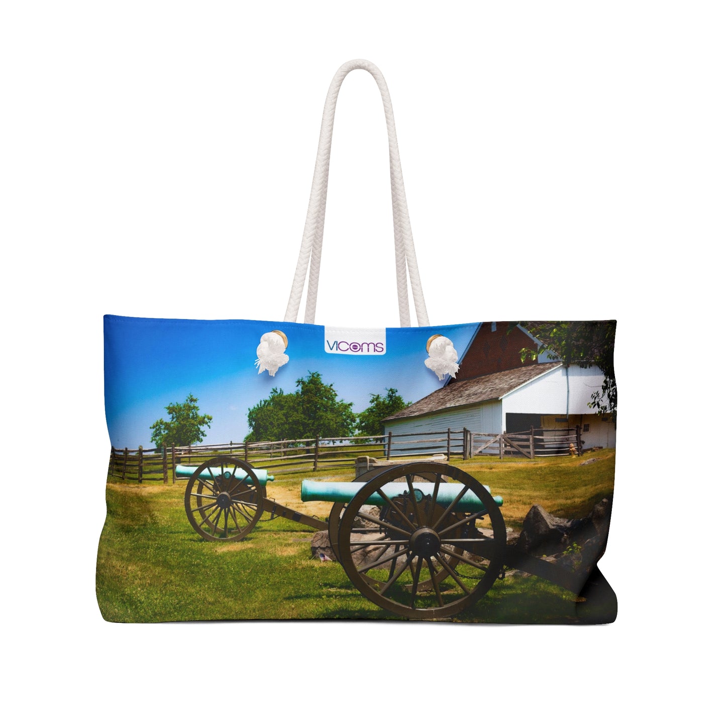 Exquisite Exclusive Full-Color Landscape Image Printed 24" x13" Weekender Bag!