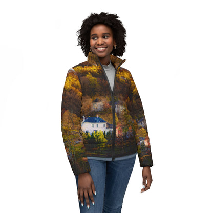 Women's Puffer Jacket - Franklin Lake Amber Haven