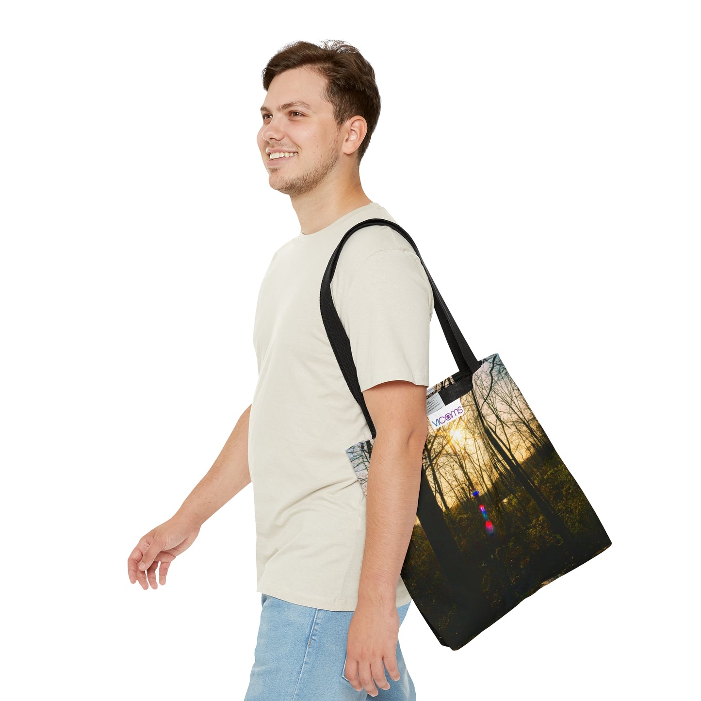 Tote Bag Printed with an Exclusive Beautifull High-Res, Full Color Natural Image.