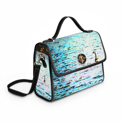 Duck in Water Waterproof Canvas Bag
