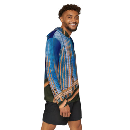 Exchange Place New Jersey Building Photo Waterproof Warmup Hoodie