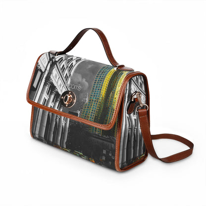 Downtown Manhattan-Broadway Cityscape Canvas Bag