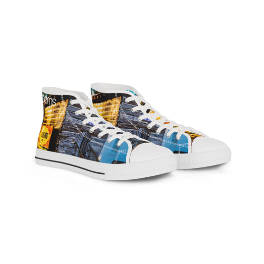 Stylish Men's High Top Sneakers