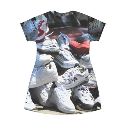 Sneaker Pile Dress — Sneaker Dress for Sneakerheads