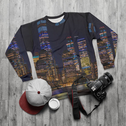 New York City Lights Nightscape Sweatshirt