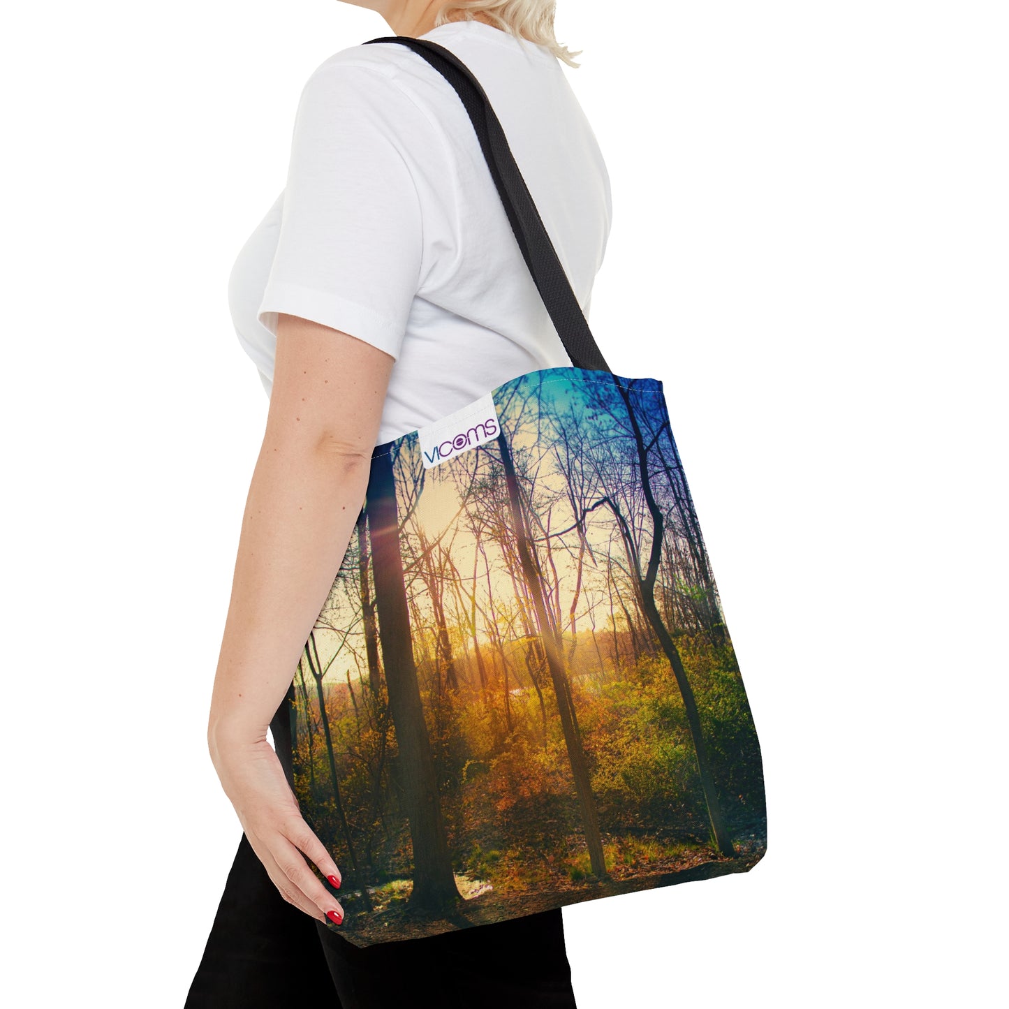 Tote Bag Printed with an Exclusive Beautiful High-Res, Full Color Natural Image.