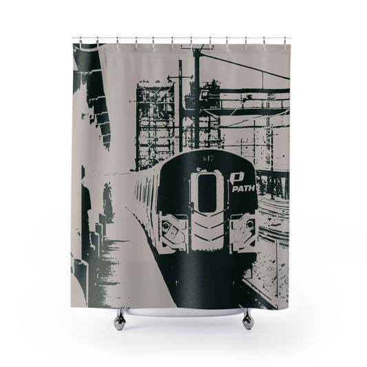 Shower Curtain Printed With Exclusive, High-Res, Full Color Beautiful Image.