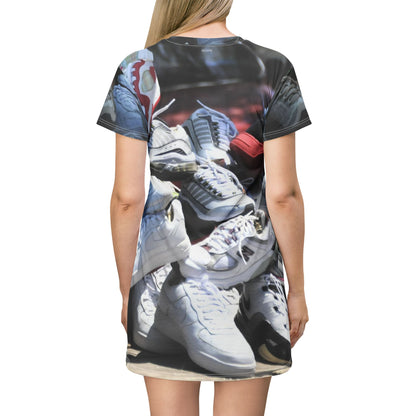 Sneaker Pile Dress — Sneaker Dress for Sneakerheads