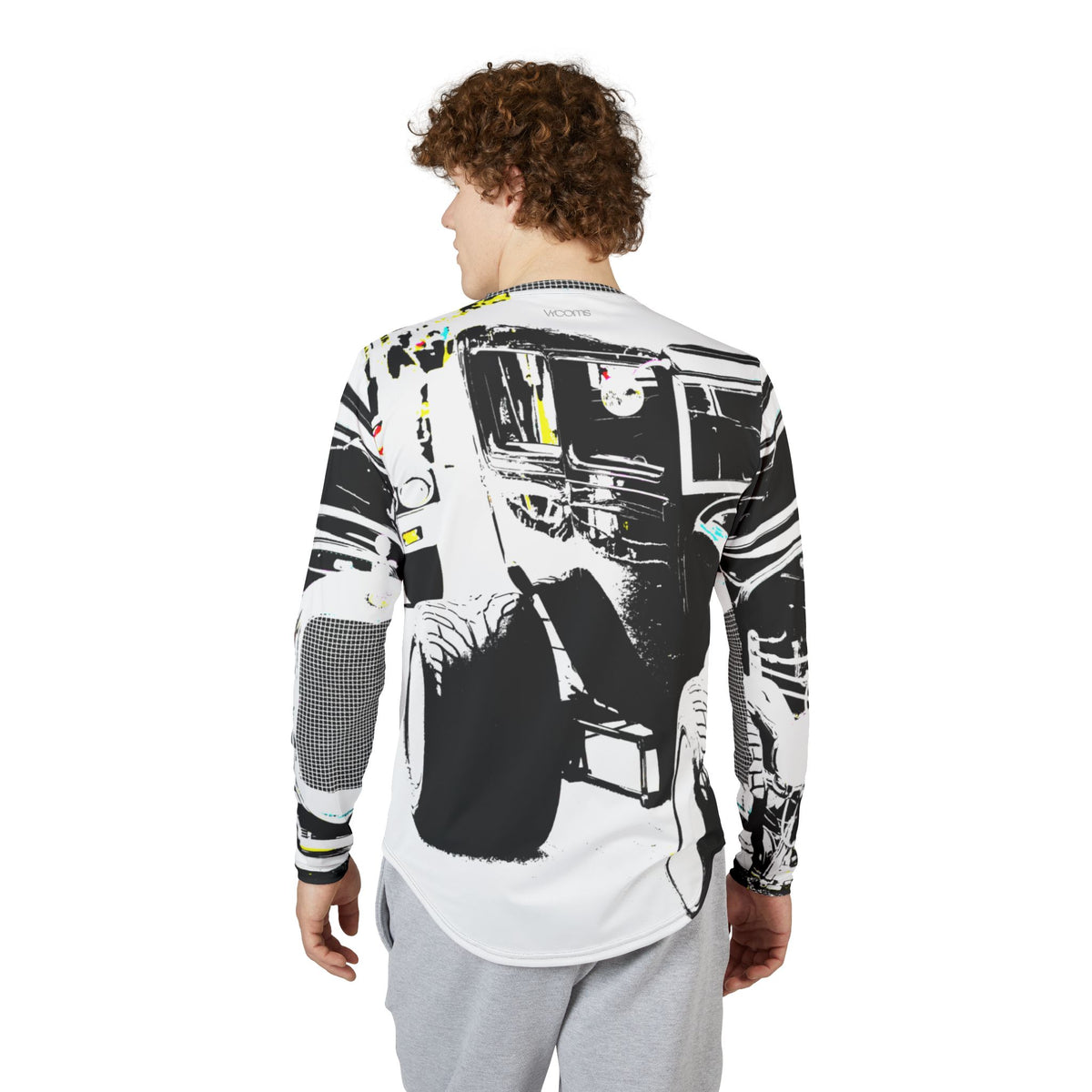 Men’s Vintage Car UV Protection Long Sleeve Shirt