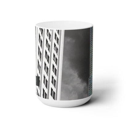 Elegant 15oz Ceramic Coffe Mug.