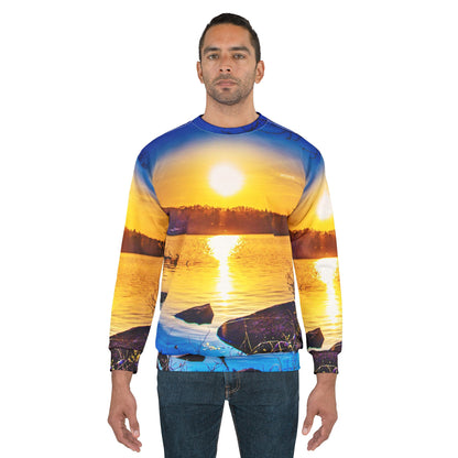 Sunset At Franklin Lake Sweatshirt