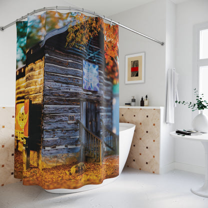 Shower Curtain Printed With Exclusive, High-Res, Full Color Beautiful Image.