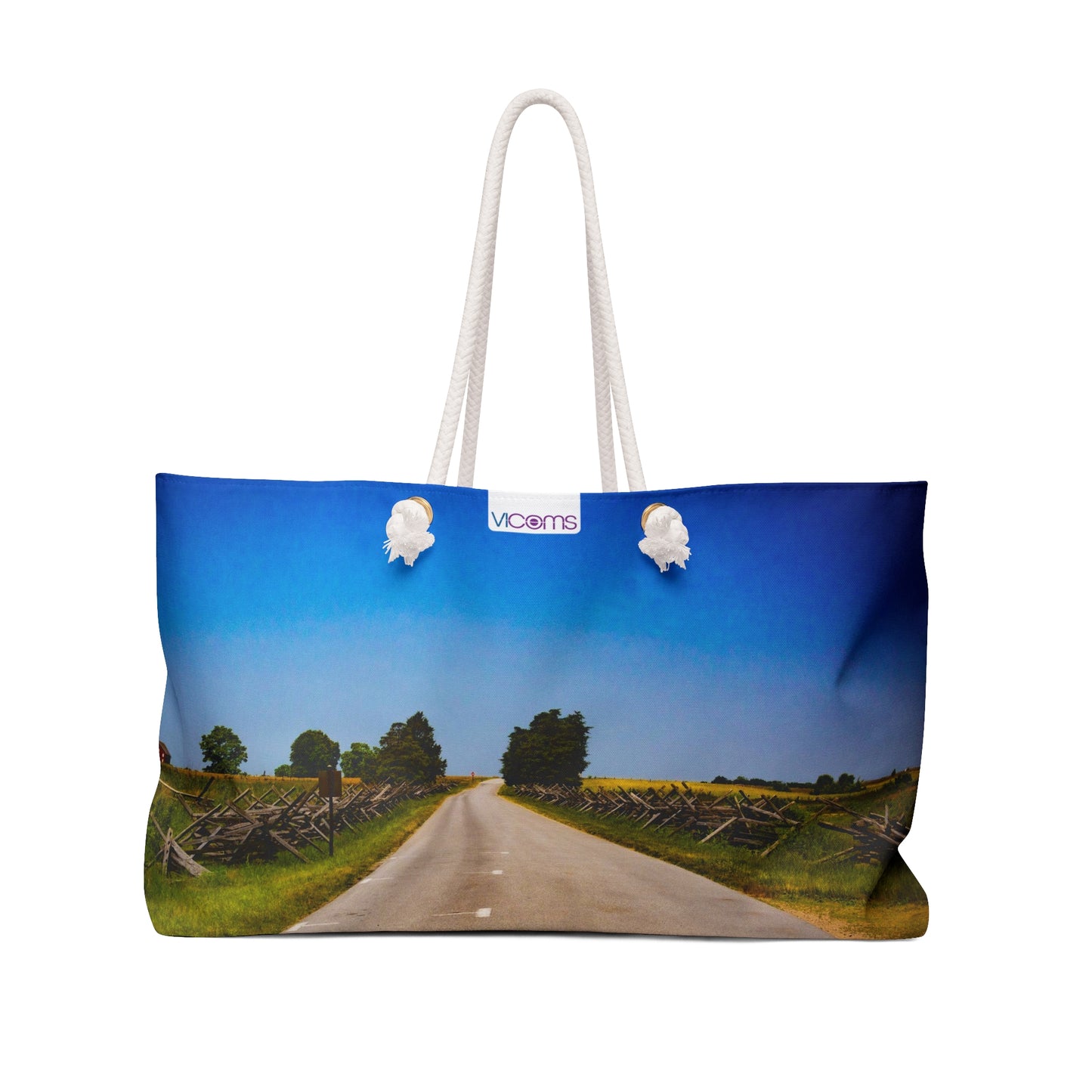 Exquisite Exclusive Full-Color Landscape Image Printed 24" x13" Weekender Bag!