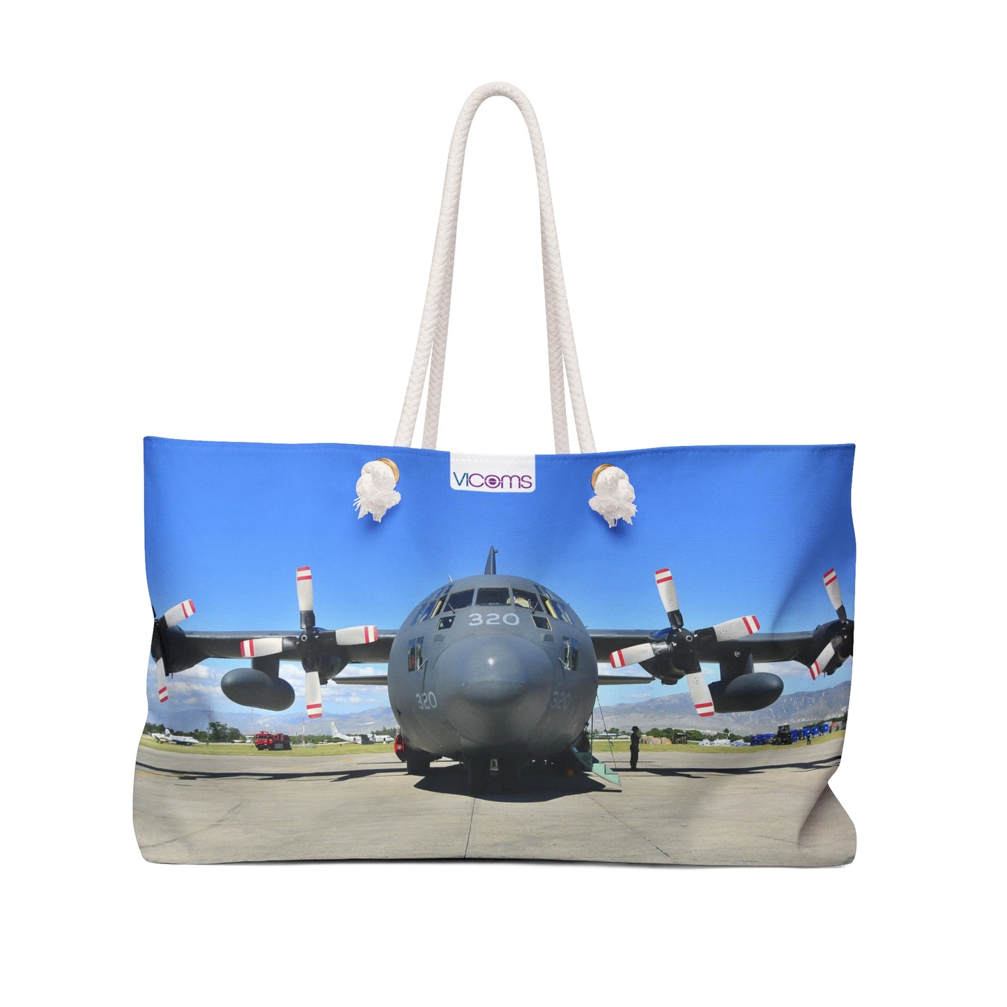 Exquisite Exclusive Full-Color Landscape Image Printed 24" x13" Weekender Bag.