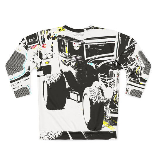 Vintage Hot Rod Sweatshirt — Retro Classic Car Crewneck