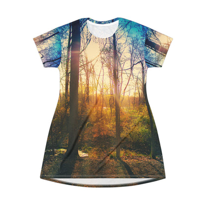 Golden Countryside Dress – Sunset Silhouette Edition
