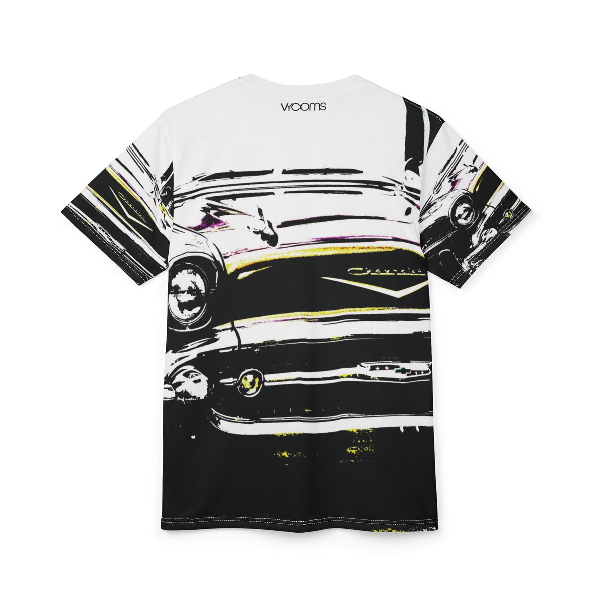 Camiseta Chrome & Heritage – Edición B&N Chevrolet de los años 50