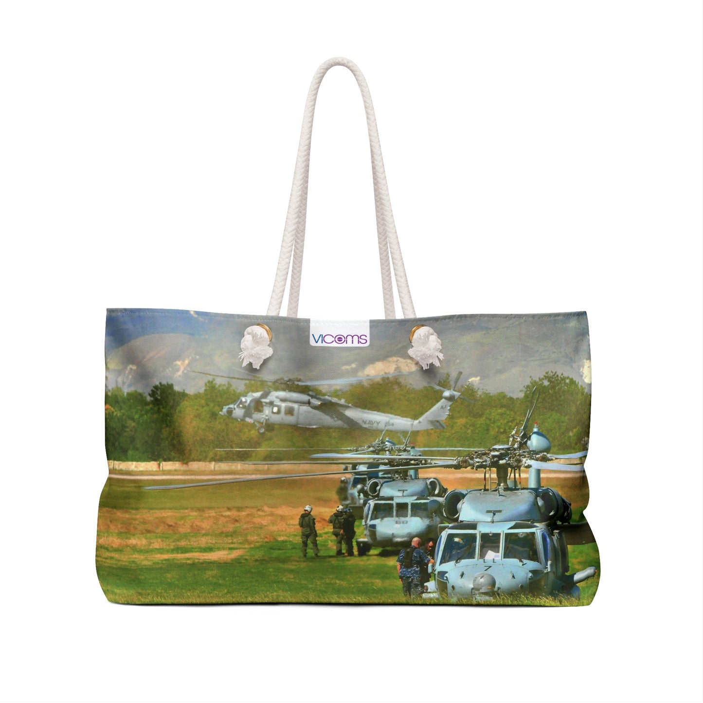 Exquisite Exclusive Full-Color Landscape Image Printed 24" x13" Weekender Bag!