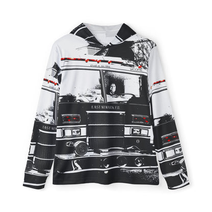 Fire Truck Sports Athletic Warmup Hoodie