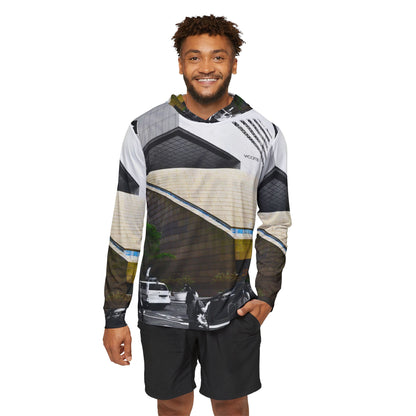 Middle Town New York Modern Church Waterproof Warmup Hoodie - Manhattan Church Edition