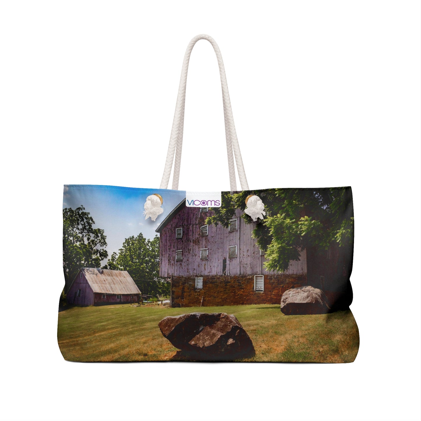 Exquisite Exclusive Full-Color Landscape Image Printed 24" x13" Weekender Bag!