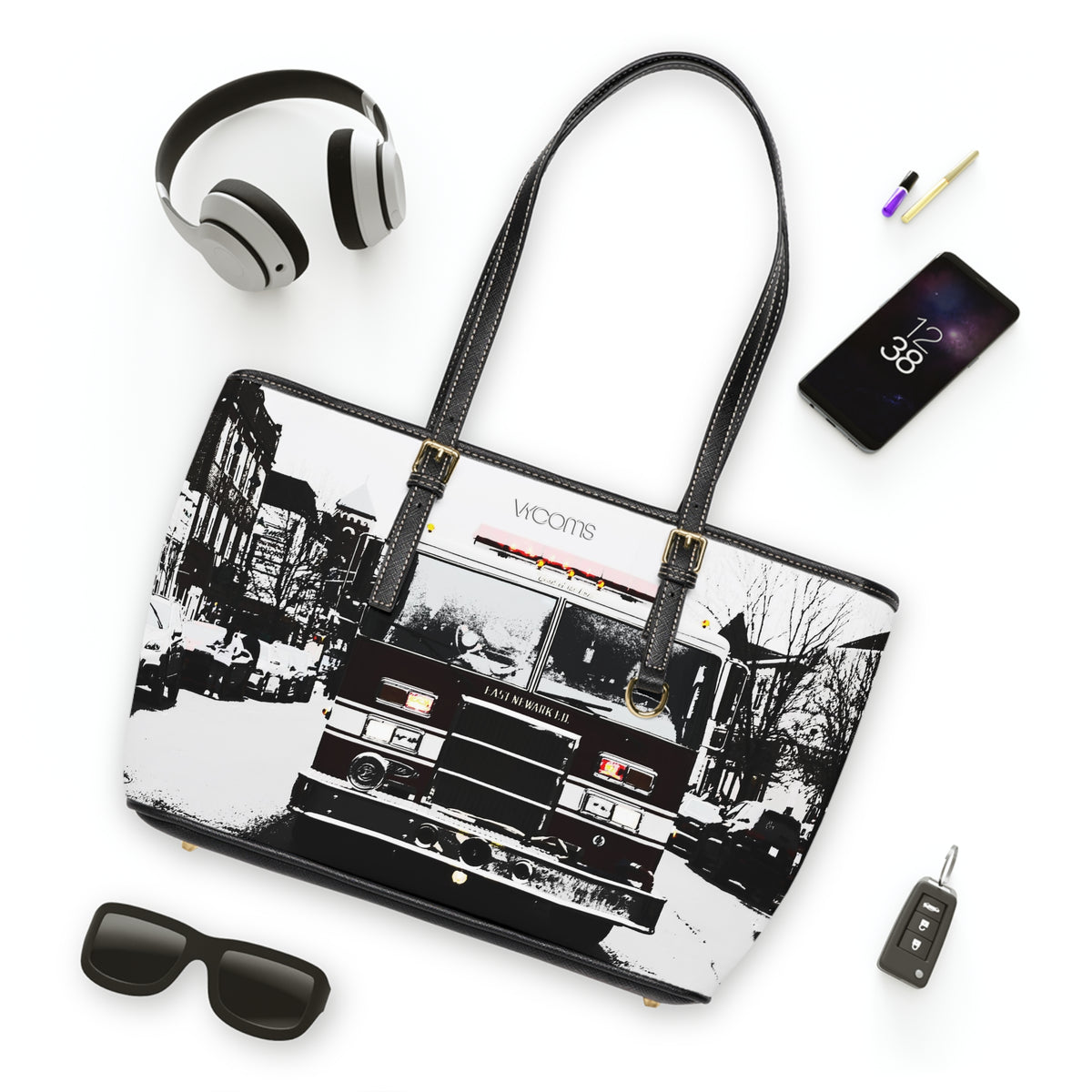Bolso de hombro de cuero / Uso urbano