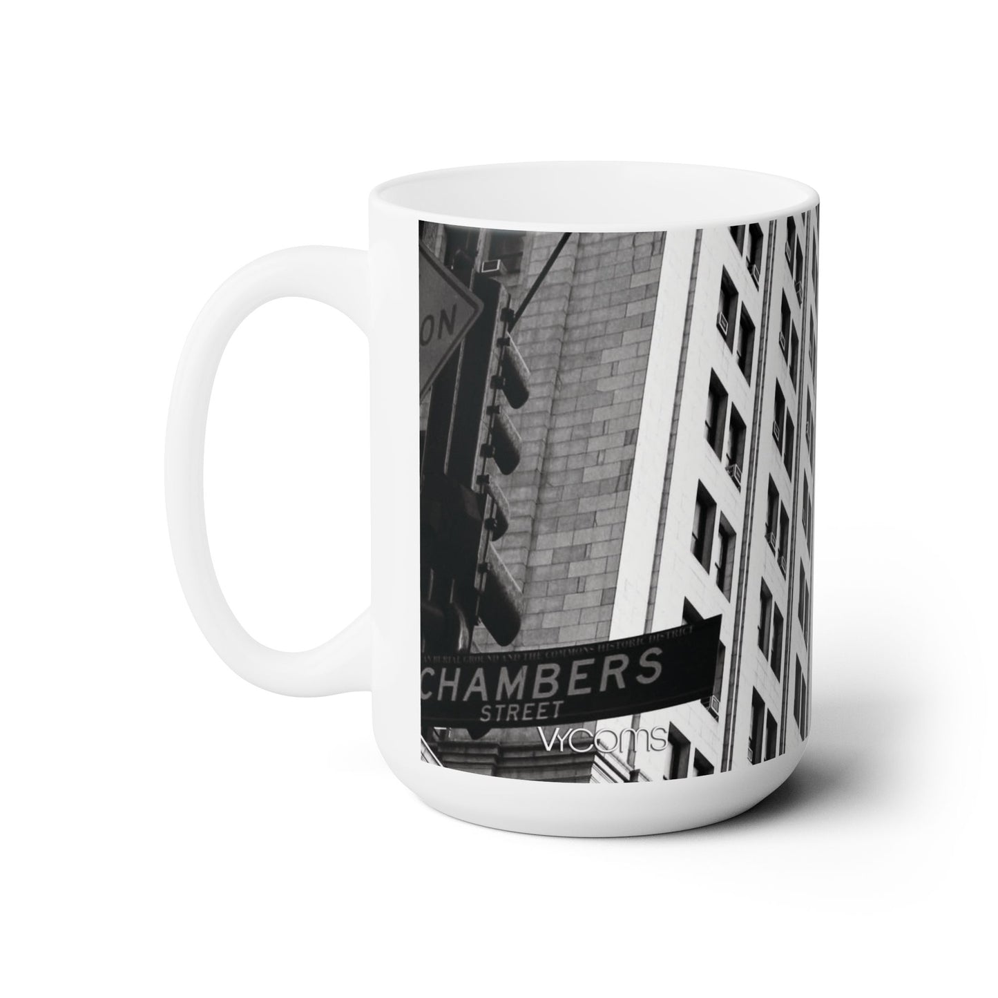 Elegant 15oz Ceramic Coffe Mug.