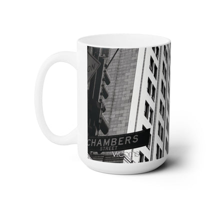 Elegant 15oz Ceramic Coffe Mug.