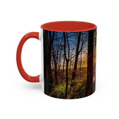 11oz Ceramic Coffe Mug Beautifully Decorated with an Elegant High-Res, Full Color Natural Landscape Image.